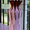 white and brown drip ceramic vase The Drip Glaze Vase