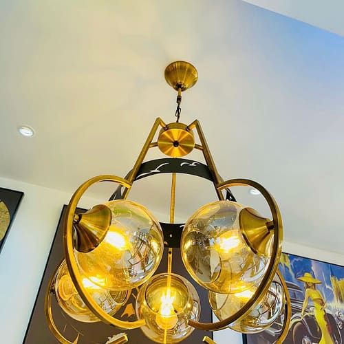 The Aviator Orb Chandelier The Aviator Orb Chandelier