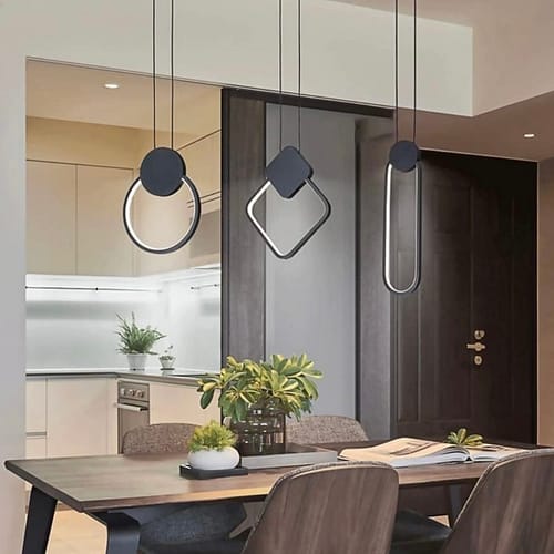 Sleek geometric pendants Sleek geometric pendants