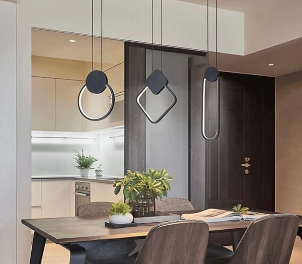 Sleek geometric pendants Sleek geometric pendants